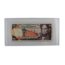 Load image into Gallery viewer, Venezuela 50 Bolívares Banknote - 1974 - Banco Central de Venezuela - Andrés Bello (PSV 20)
