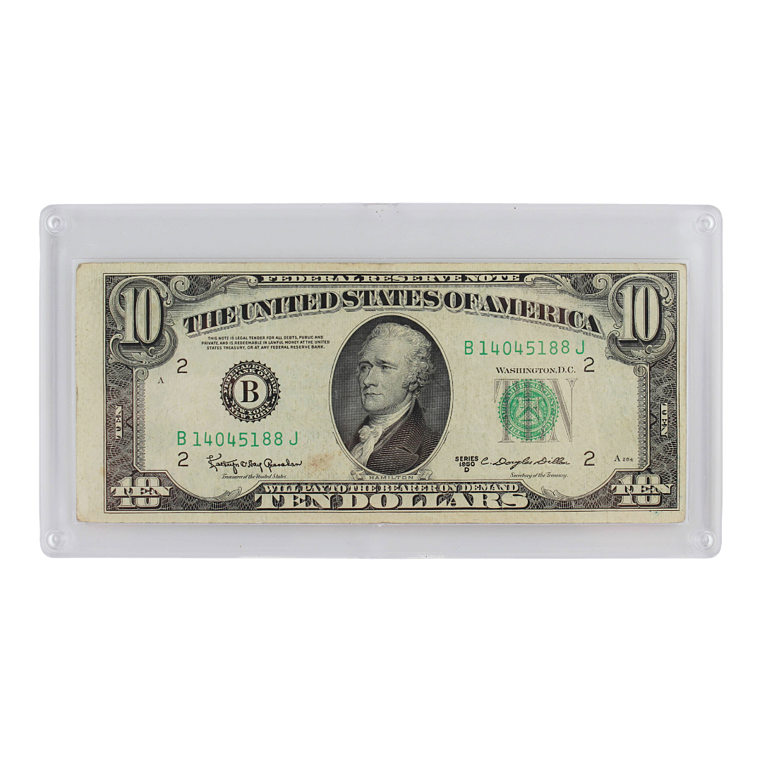 $10 Federal Reserve Note – Series 1950 B (PSV 20)