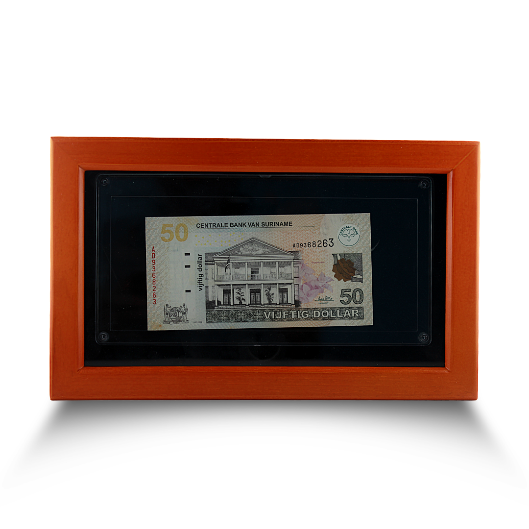 Suriname 50 Dollar Banknote - 2009 - Centrale Bank van Suriname uncirculated (PSV 25)