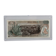 Load image into Gallery viewer, Mexico 5 Pesos Banknote - Series 1971 - Josefa Ortiz de Domínguez Banco de México uncirculated (PSV 20)

