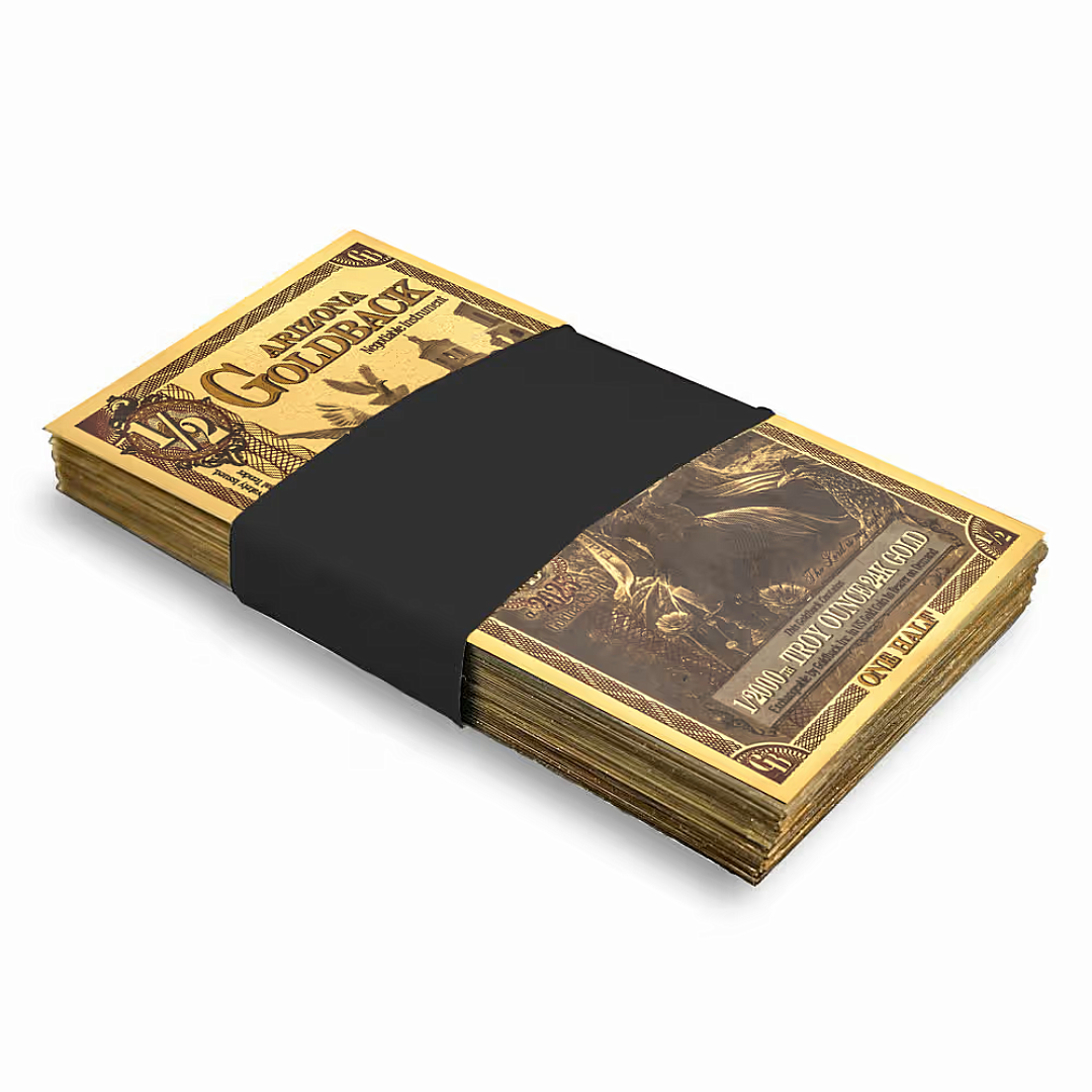Arizona 1/2 Goldback (100 Pack)