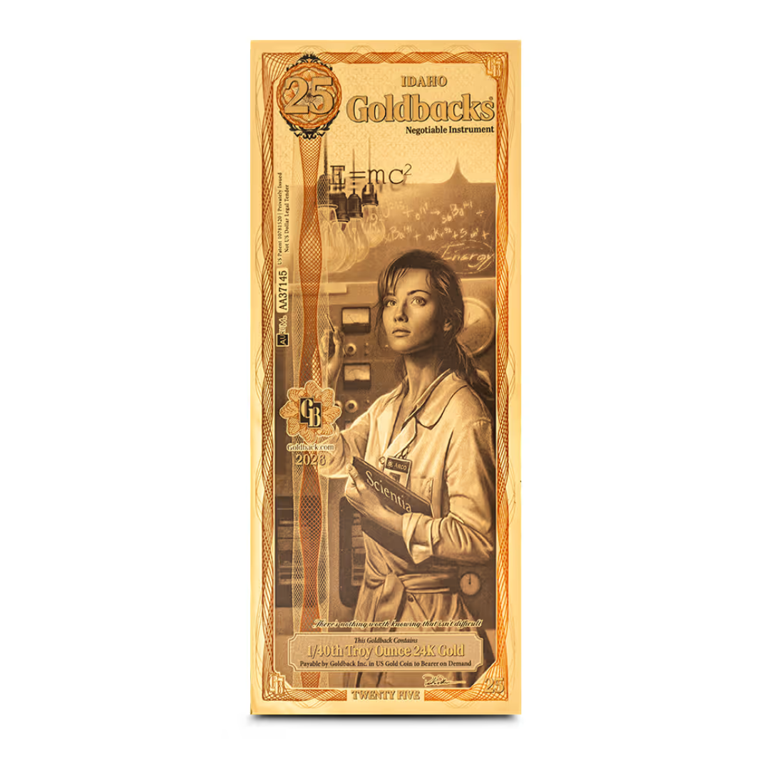 Idaho 25 Goldback