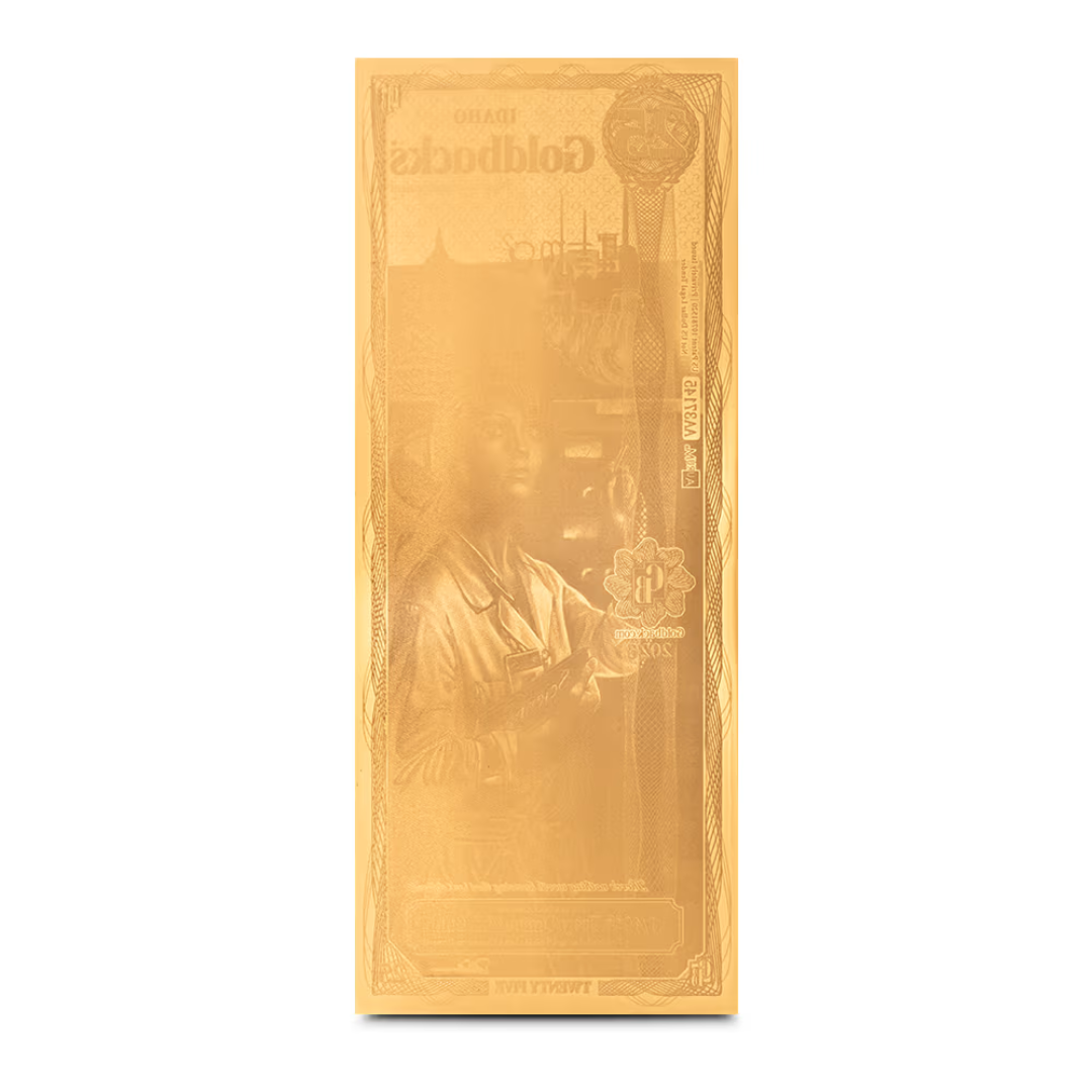 Idaho 25 Goldback