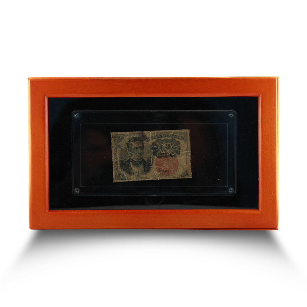 1874 10¢ Fractional Currency Fifth Issue – Meredith Red Seal Note (PSV 20)
