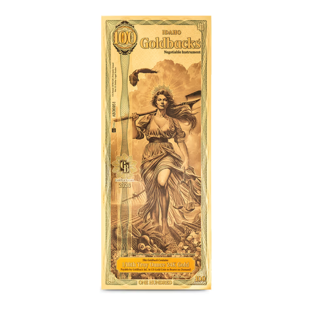 Idaho 100 Goldback