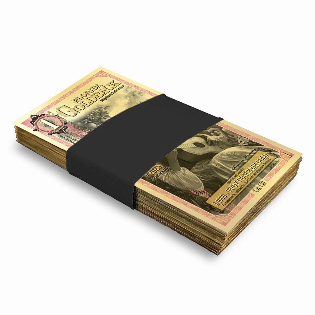 Florida 1 Goldback (100 Pack)