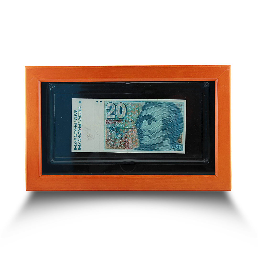 Switzerland 20 Franken Banknote - Horace-Bénédict de Saussure 6th Series (PSV 20)