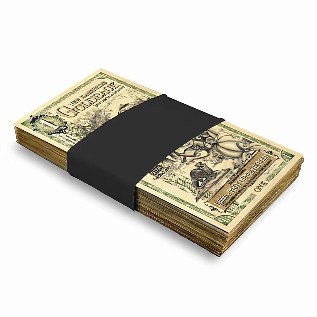 New Hampshire 1 Goldback (100 Pack)