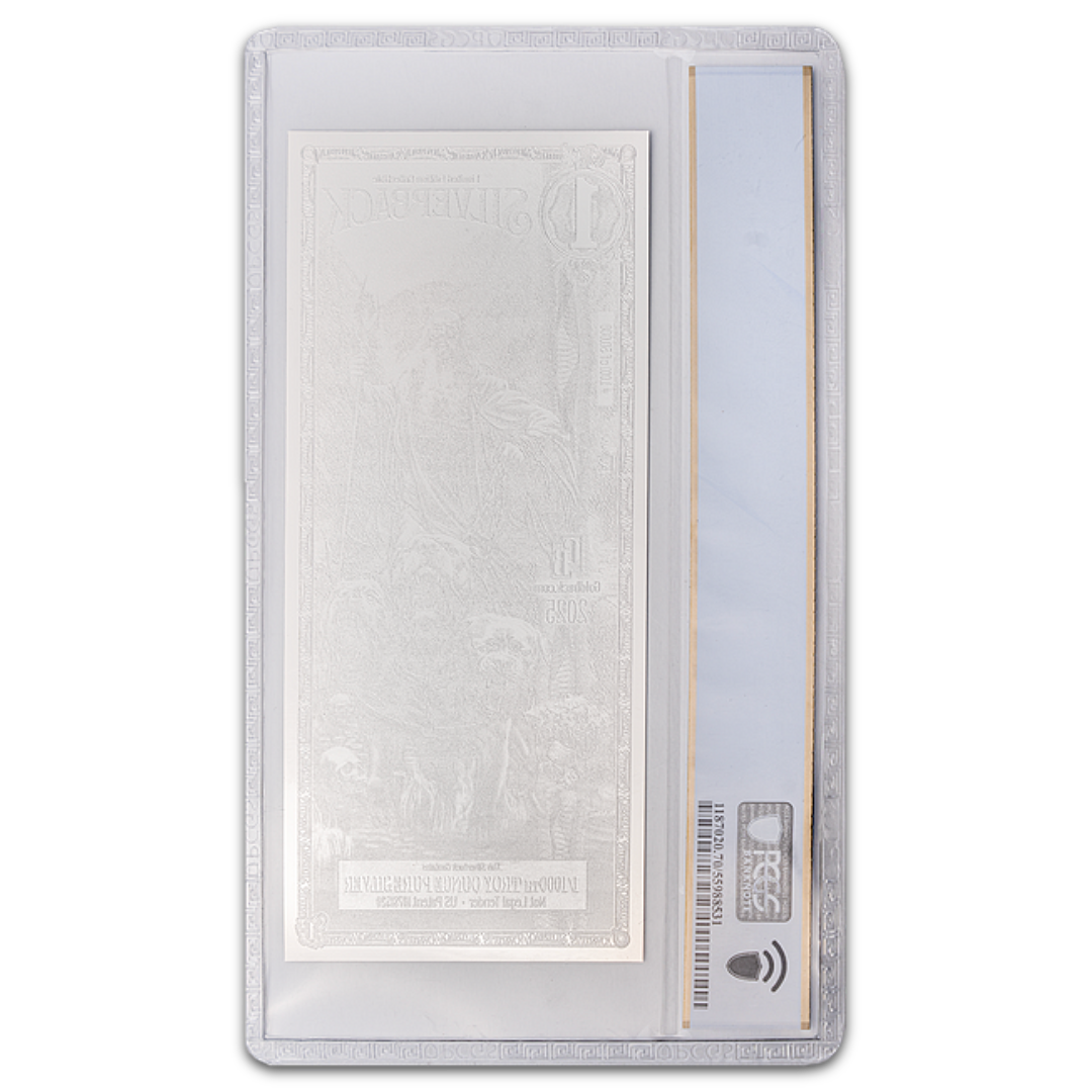 1 Hades Standard Silverback Silver Note (Graded 70 PPQ) - Limited Edition