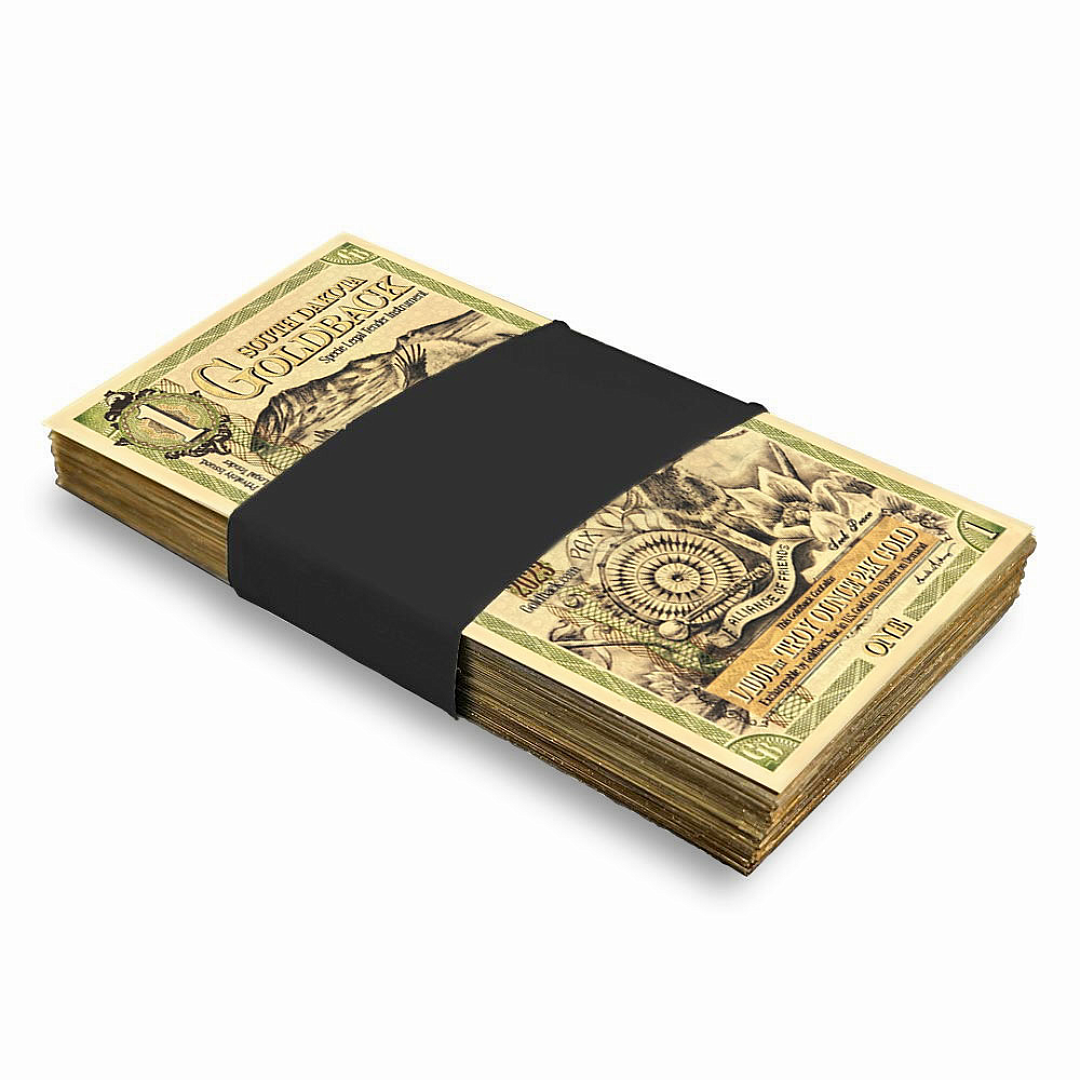 South Dakota 1 Goldback (100 Pack)