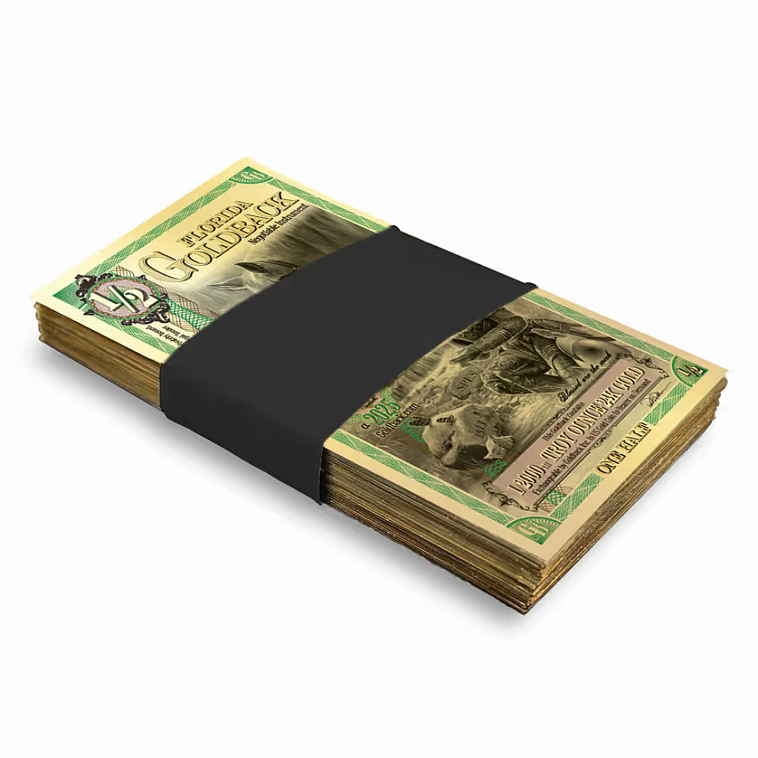 Florida 1/2 Goldback (100 Pack)
