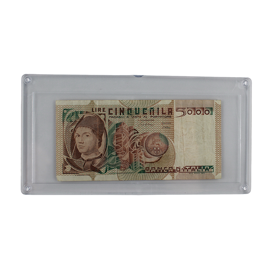 Italy 5,000 Lire Banknote — 1980 