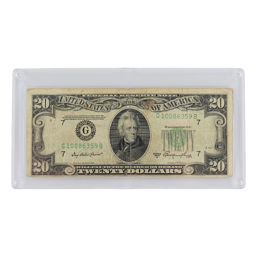 $20 Federal Reserve Note – Series 1950 A (PSV 20)