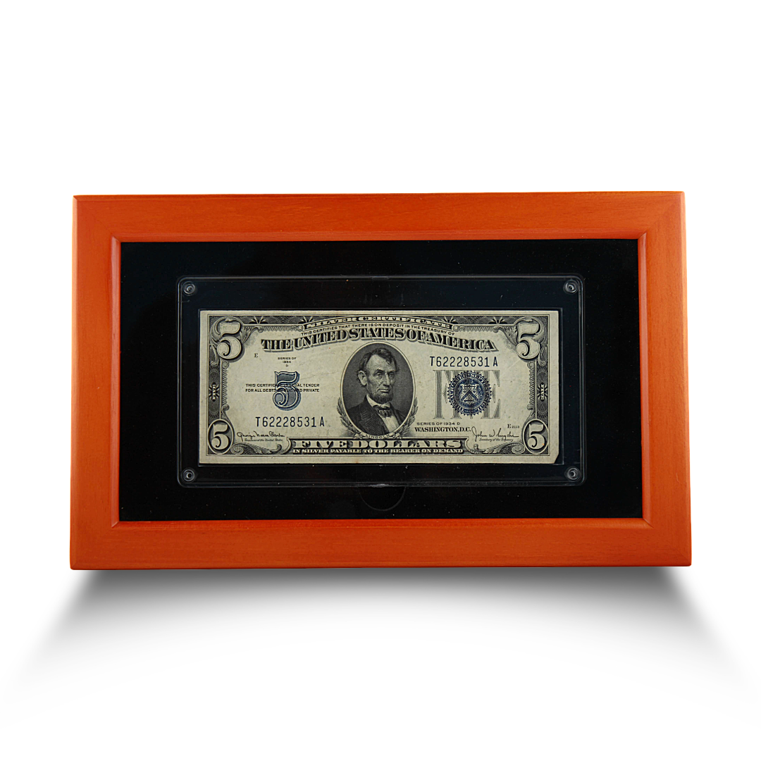 $5 U.S. Silver Certificate – Series 1934 D (PSV 20)