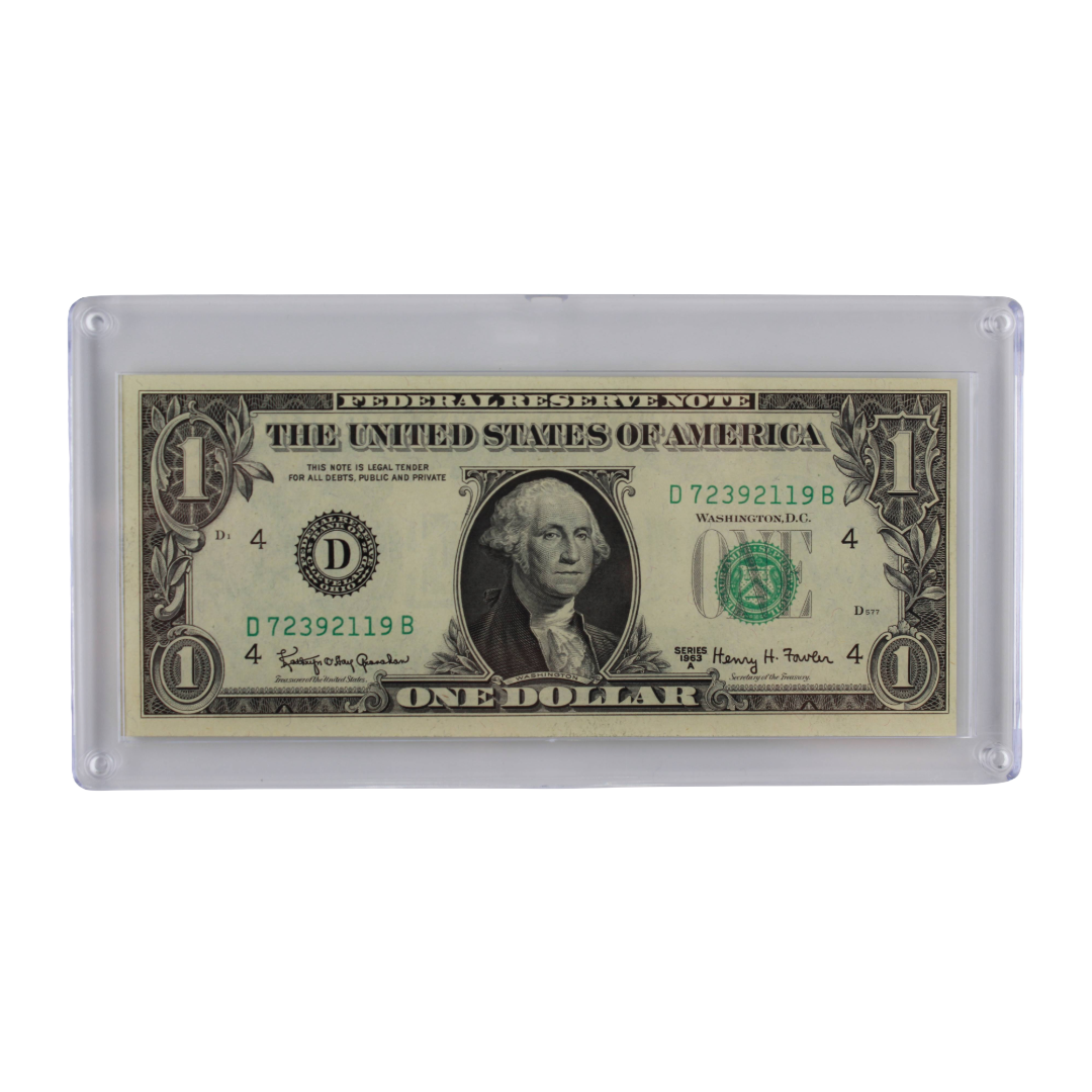 $1 U.S. Note - Series of 1963 A with Green Seal Uncirculated (PSV 20)