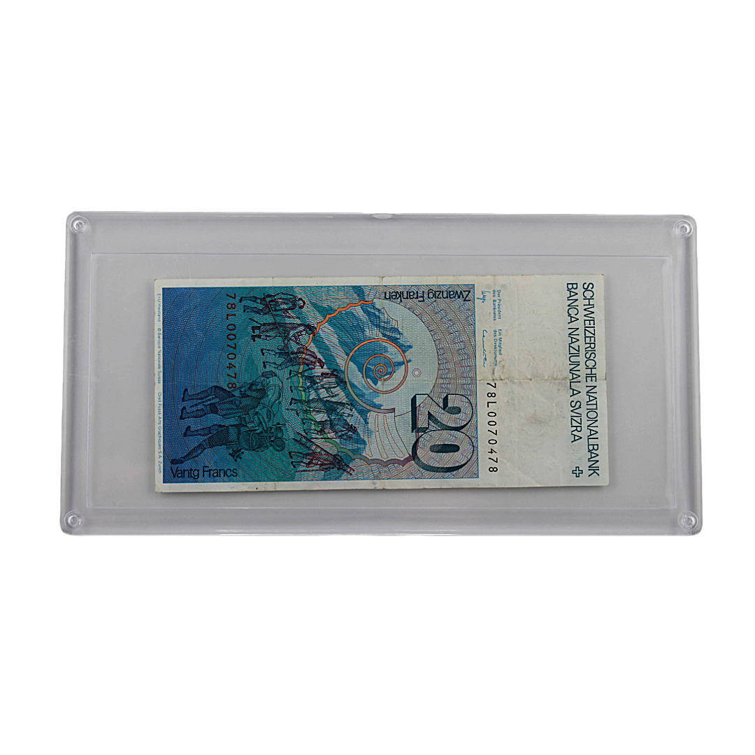 Switzerland 20 Franken Banknote - Horace-Bénédict de Saussure 6th Series (PSV 20)