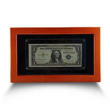 Load image into Gallery viewer, $1 U.S. Note - Series 1935H Blue Seal miscut (PSV 25)
