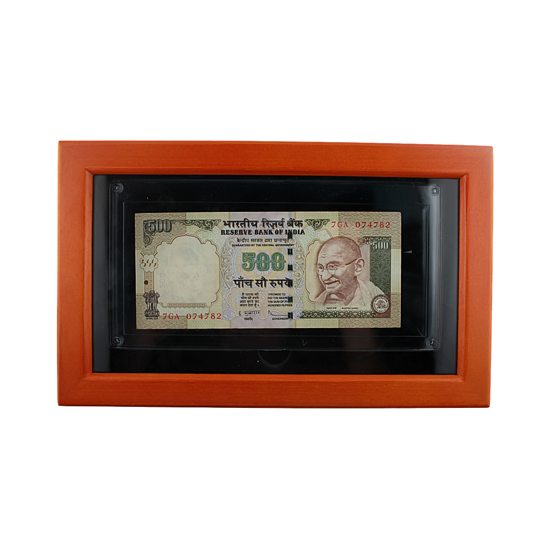 India 500 Rupees Banknote - 2009 - Reserve Bank of India - Mahatma Gandhi - Demonetized (PSV 5)