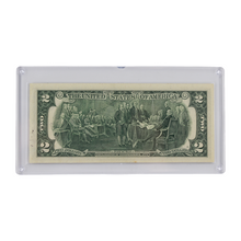 Load image into Gallery viewer, $2 U.S. Note - Series of 1976 with FDI Green Seal with South Dakota Bicentennial Stamp (PSV 25)
