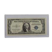 Load image into Gallery viewer, $1 U.S Note - Series 1935E Blue Seal miscut (PSV 25)
