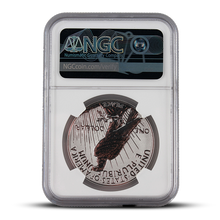 Load image into Gallery viewer, 1776-2026-P Peace Dollar NGC Reverse Proof 69 – America 250 Liberty Bell Privy (PSV 50)
