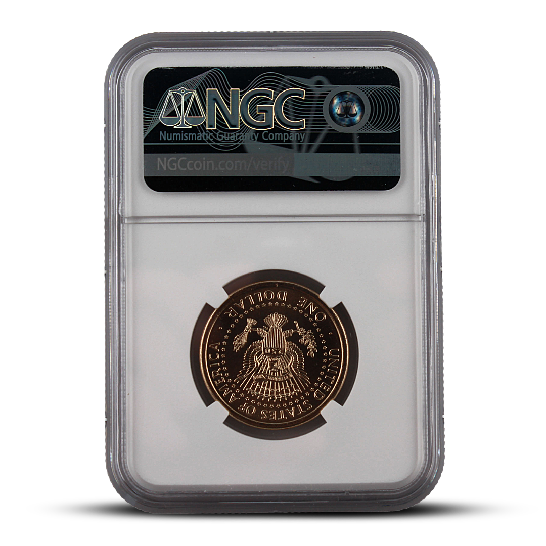 2026 President Donald J. Trump America 250 $1 Coin – July 4th Privy – NGC MS65 (PSV 150)