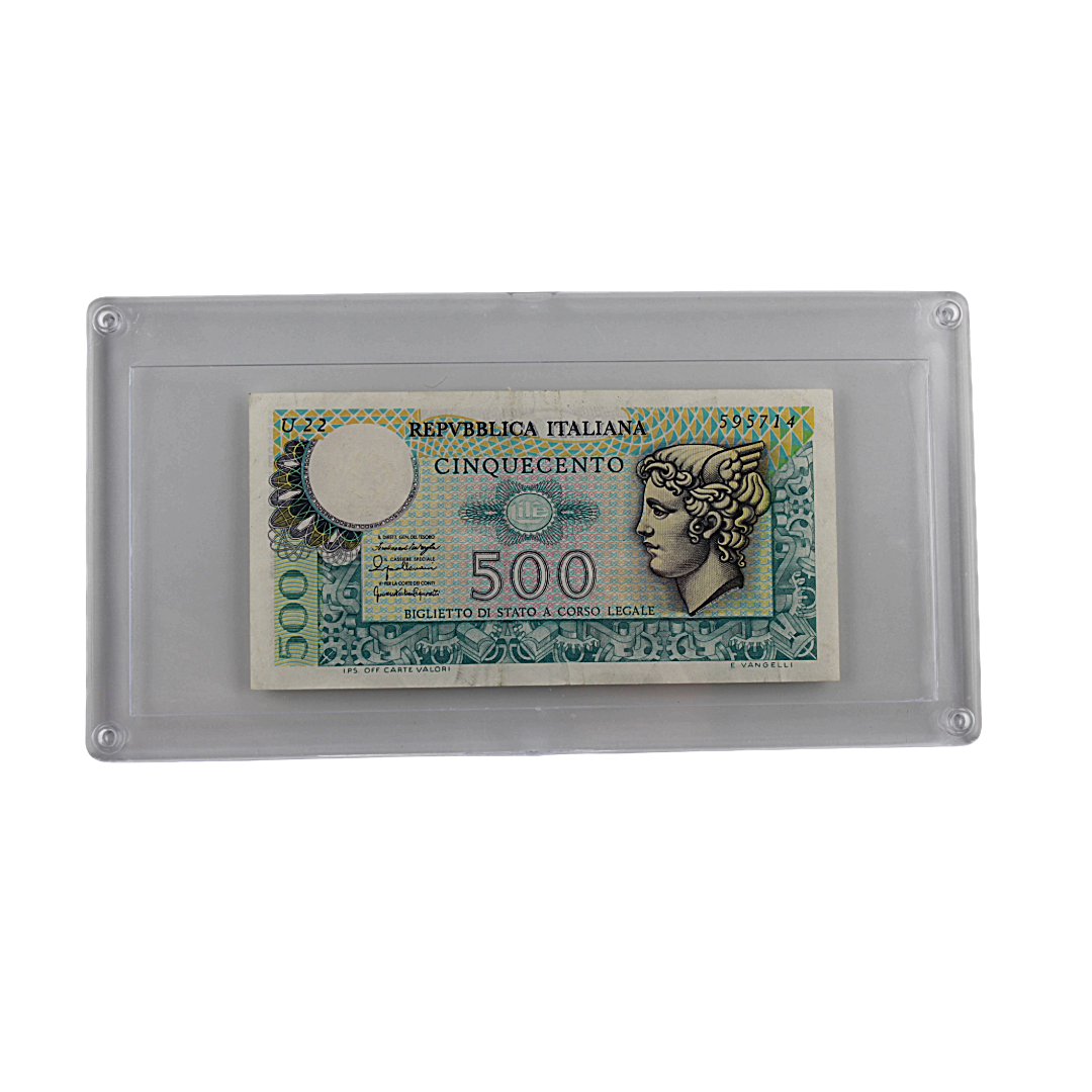 500 Lire Repubblica Italiana - Biglietto di Stato - Mercurio Mercury Note (PSV 20)