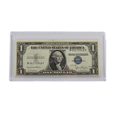 Load image into Gallery viewer, $1 U.S. Note - Series 1935D Blue Seal miscut (PSV 25)
