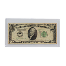 Load image into Gallery viewer, $10 Federal Reserve Note - Series 1928A - Hamilton Miscut (PSV 25)
