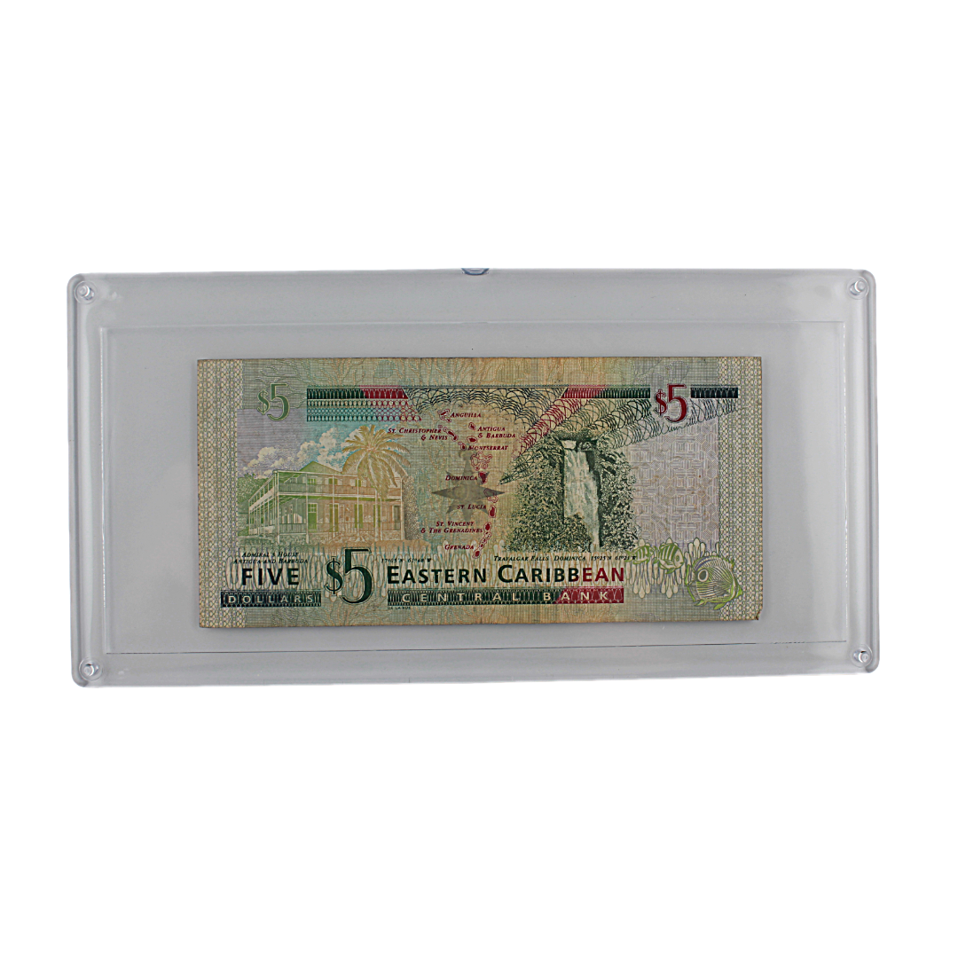 Eastern Caribbean 5 Dollars Banknote - Eastern Caribbean Central Bank - Queen Elizabeth II (PSV 10)