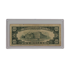 Load image into Gallery viewer, $10 Federal Reserve Note - Series 1977A - Boston Hamilton Miscut (PSV 20)
