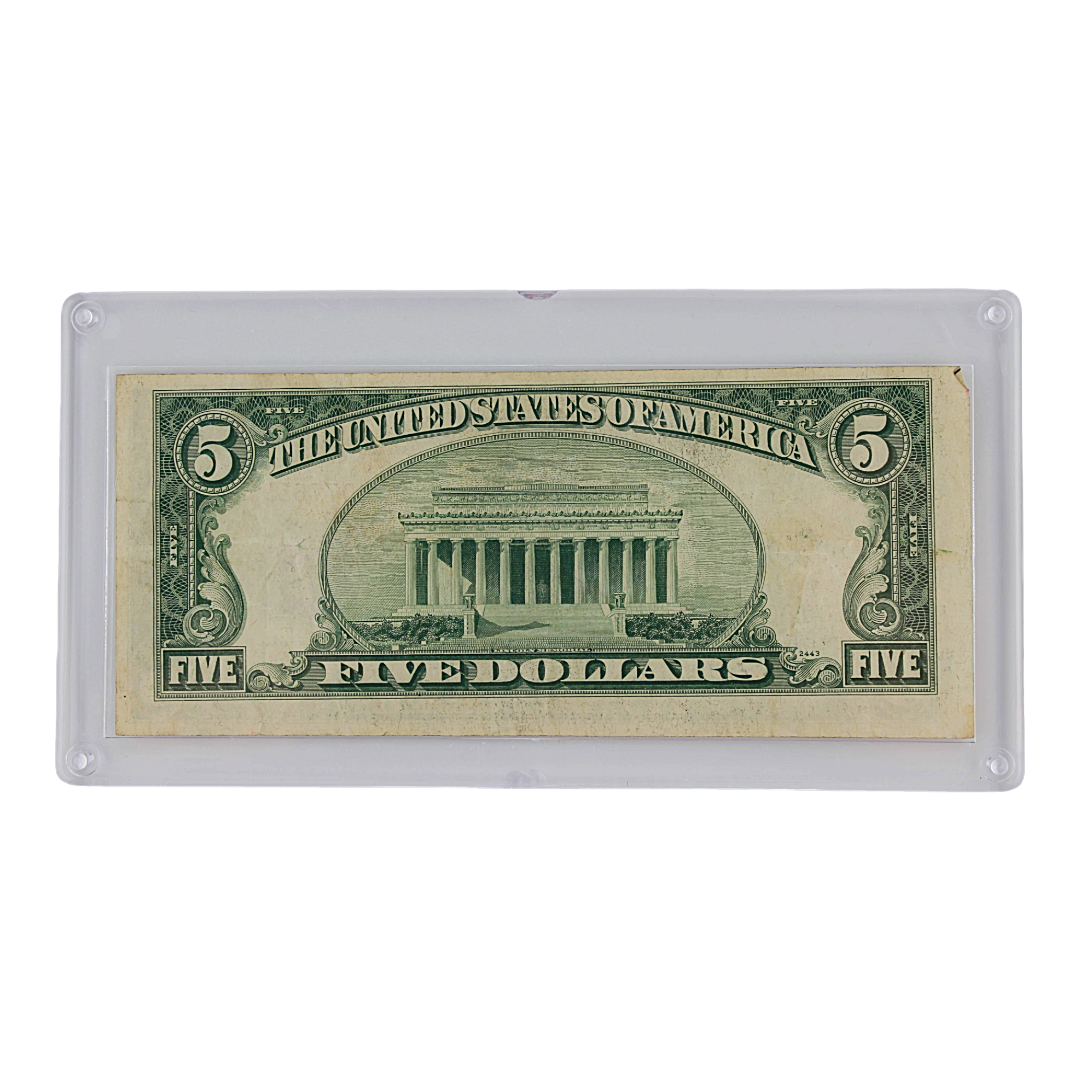$5 U.S. Legal Tender Note – Series 1953 B - Red Seal (PSV 20)