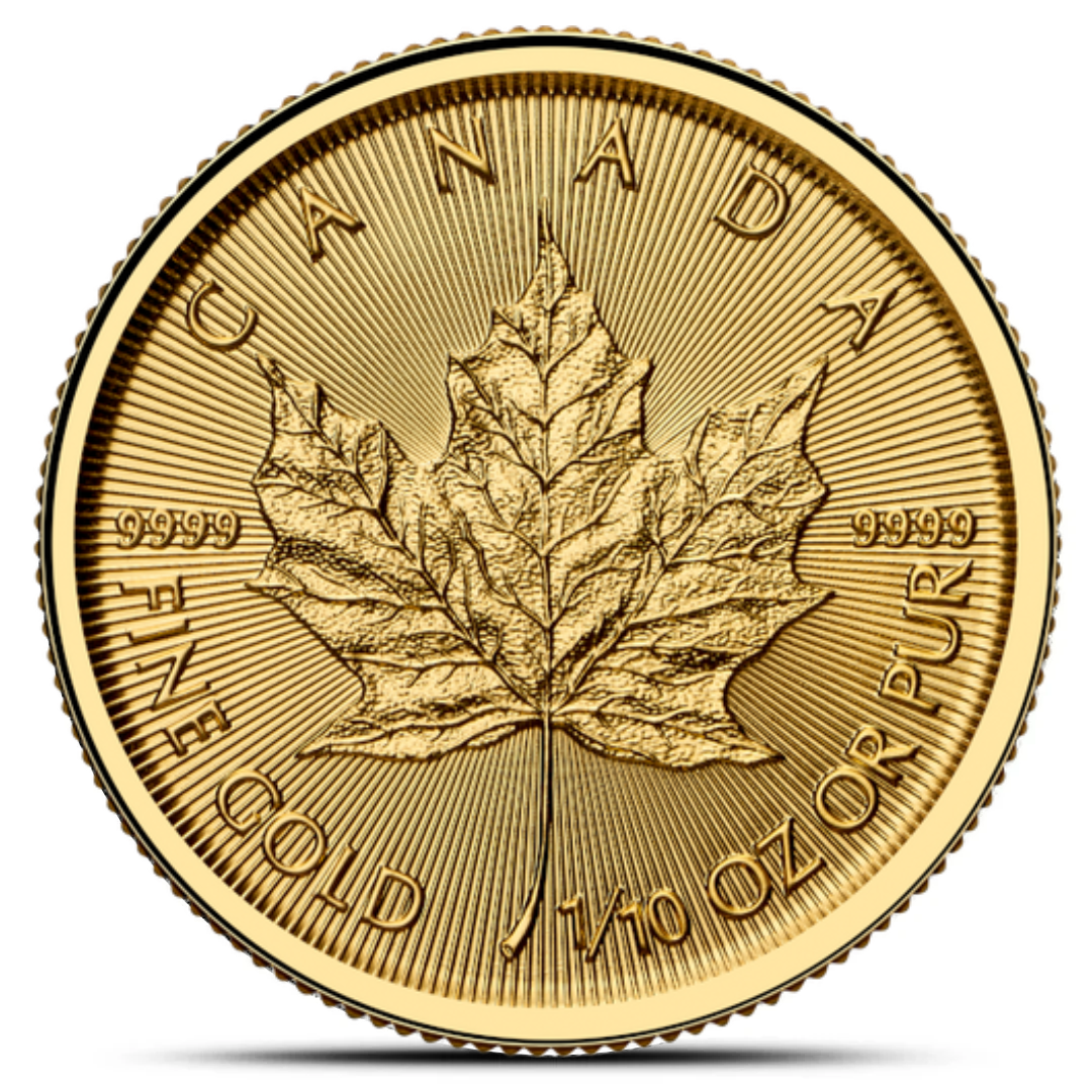 2026 1/10 Oz Canadian Maple Leaf Coin