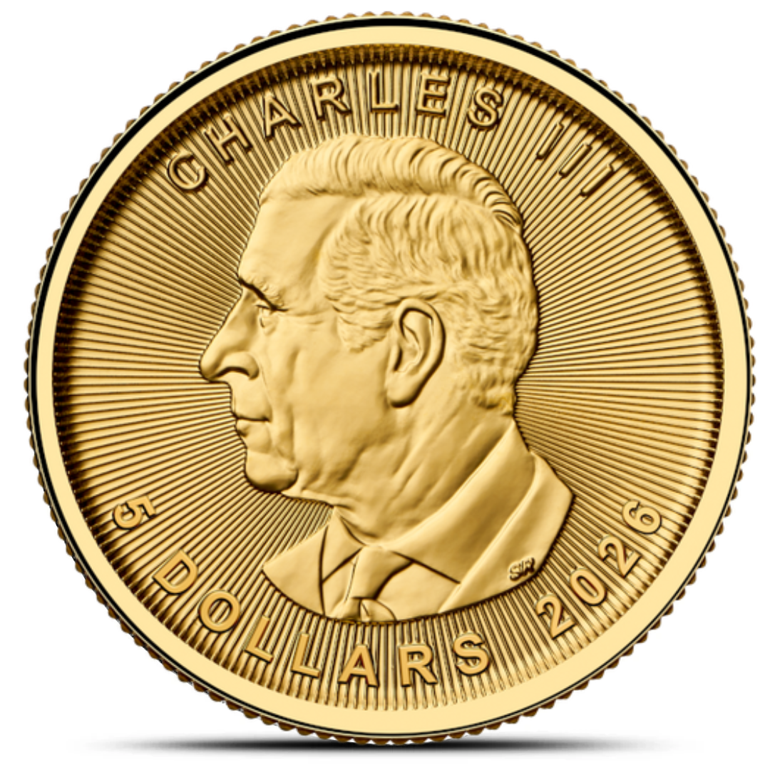 2026 1/10 Oz Canadian Maple Leaf Coin