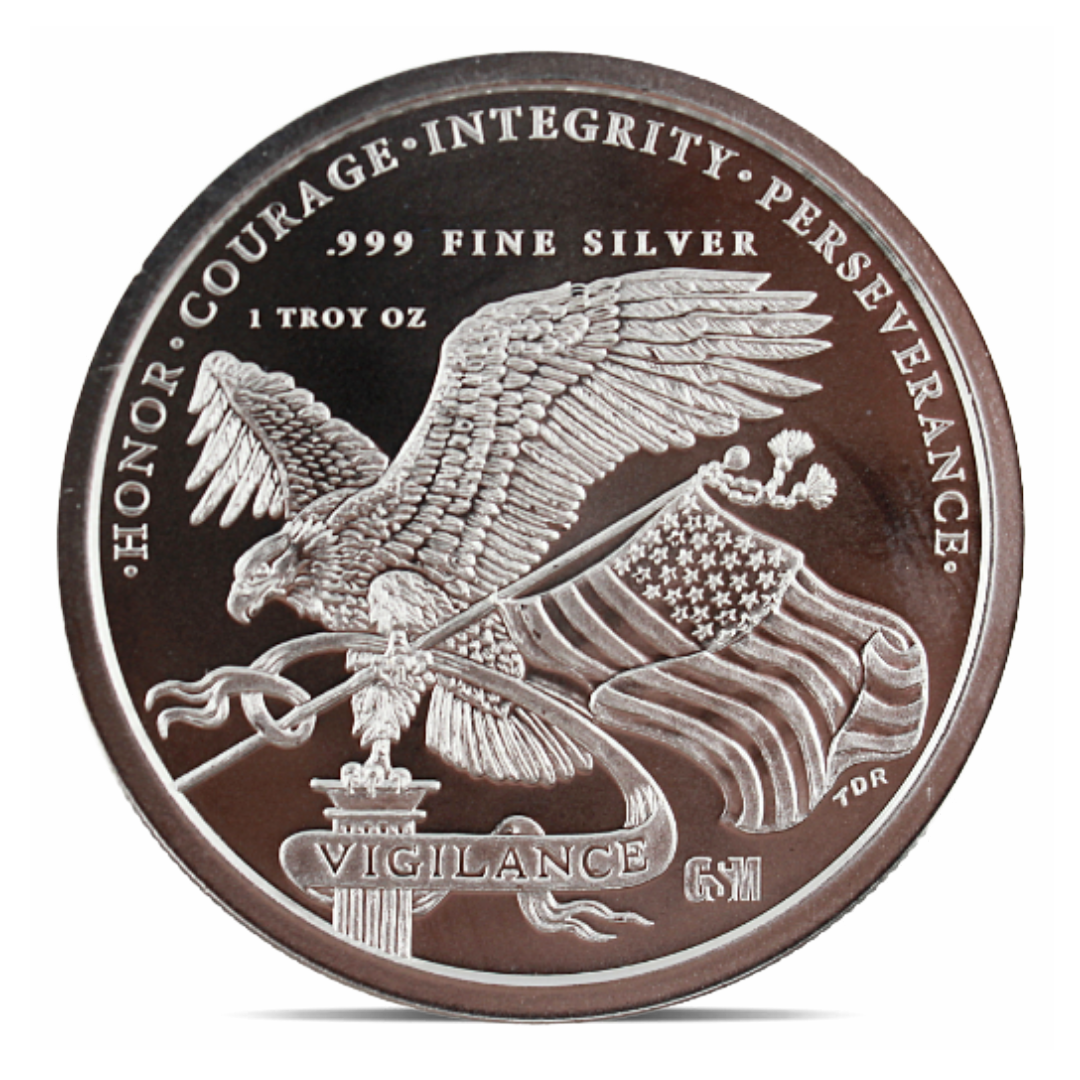 1 oz Silver Round - 250 Years of American Independence - 1776-2026 - Golden State Mint - .999 Fine Silver