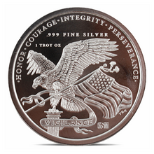 Load image into Gallery viewer, 1 oz Silver Round - 250 Years of American Independence - 1776-2026 - Golden State Mint - .999 Fine Silver
