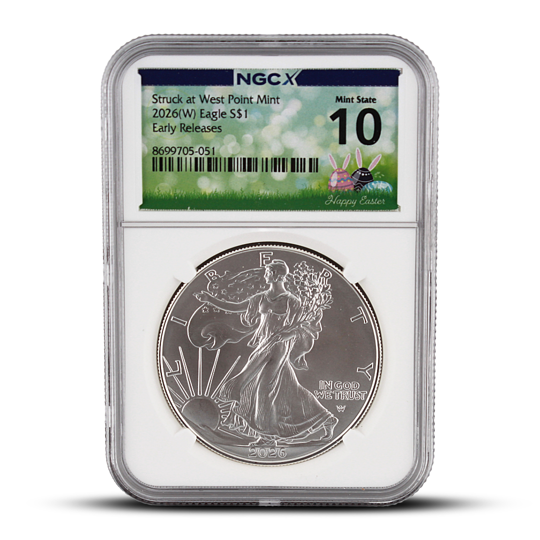 2026(W) Eagle S$1 Early Releases MS10 - NGCX Easter Label (20 PSV)