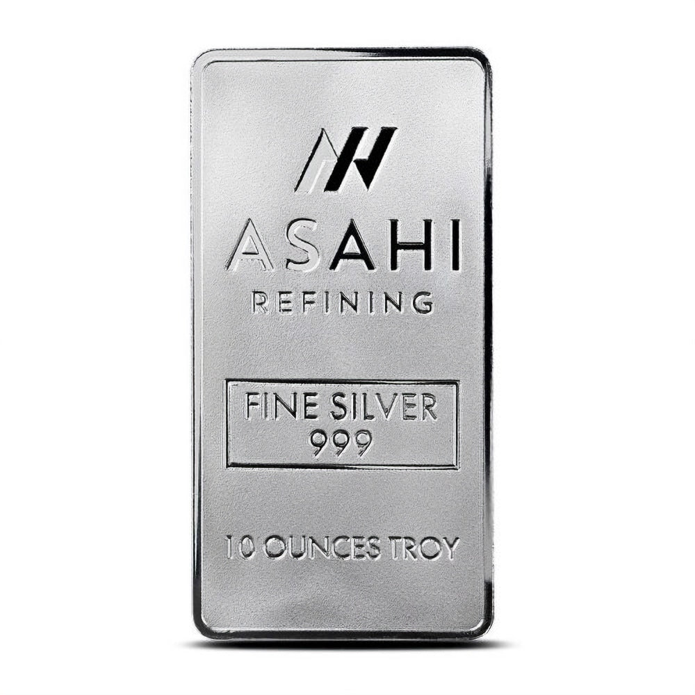 Asahi Silver 10 Oz Bar