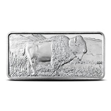 Load image into Gallery viewer, 10 Oz Highland Mint Buffalo Silver Bar
