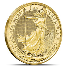 Load image into Gallery viewer, 2023 1 Oz Great Britain Gold Britannia
