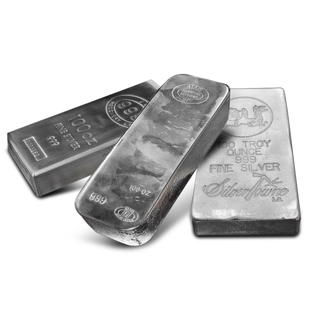 Silver Bar 100 Oz (New Condition, Any Mint)