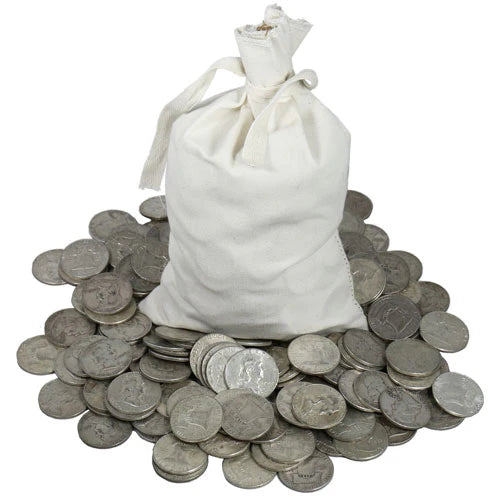 90% Silver Coins ($50 FV, Circulated, Dimes and/or Quarters) MetalStacks