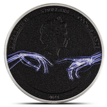 Load image into Gallery viewer, 2023  Cook  Islands  1 Oz Creation of Adam (X-Ray Series)
