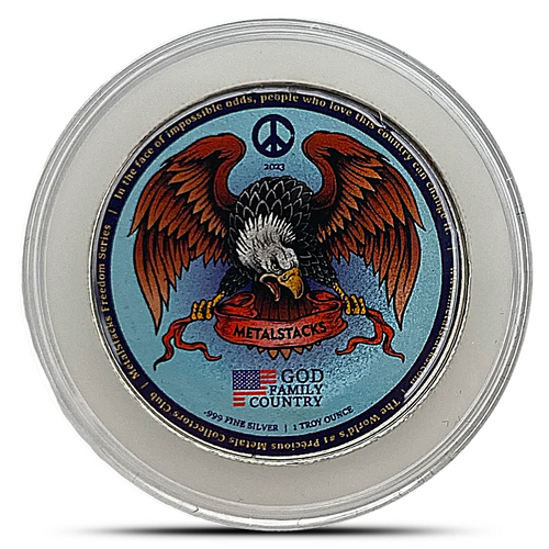 2023 MetalStacks Colorized Custom Collectors Coin Metalstacks
