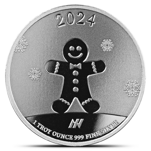 2024 Asahi Holidays 1 Oz Silver Round Metalstacks