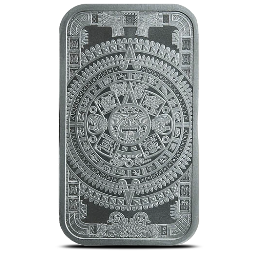 1 Oz Silver Bar Aztec Calendar