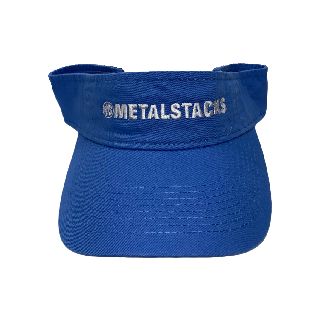 MetalStacks Blue Visor - Embroidered