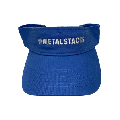MetalStacks Blue Visor - Embroidered