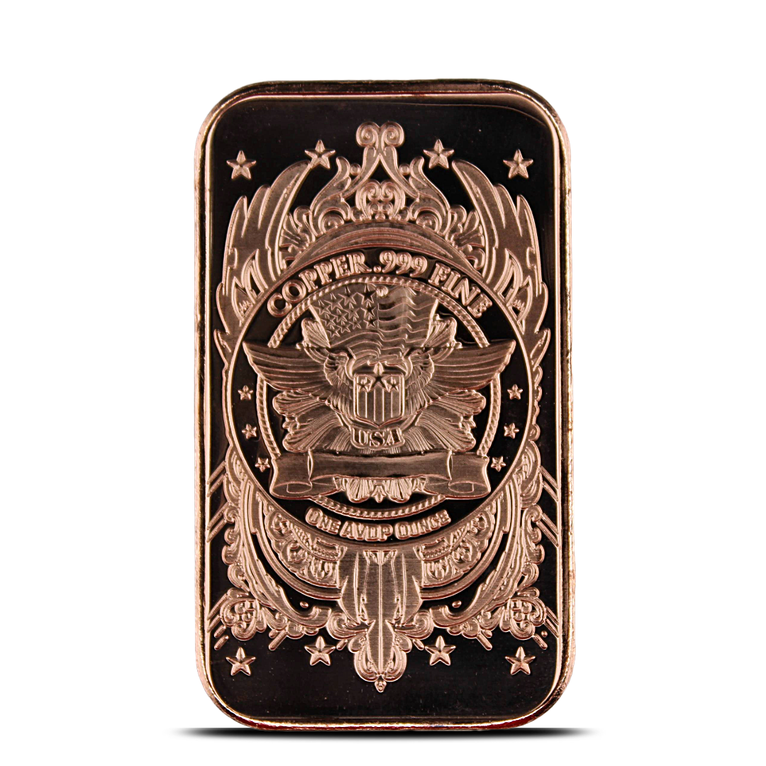 1 Oz Buffalo Copper Bar