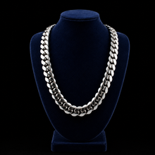 Load image into Gallery viewer, MetalStacks .9999 Handmade Cuban Link Chain - 24 Inch - 500 Grams - .999 Pure Silver

